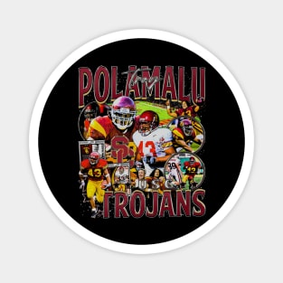 Troy Polamalu College Vintage Bootleg Magnet